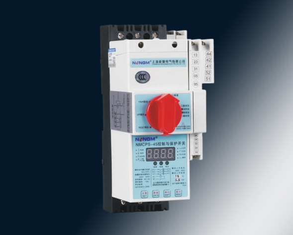 NMCPS控制與保護(hù)開(kāi)關(guān)系列產(chǎn)品，主要適用于交流50Hz，額定電壓400V，額定電流自0.16A至125A電路中。用于接通、承載和分?jǐn)嗾l件下包括規(guī)定的過(guò)載條…